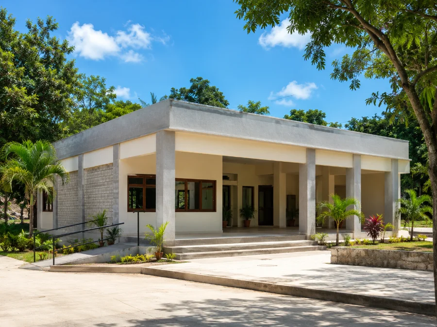 Centro comunitario construido para uso público